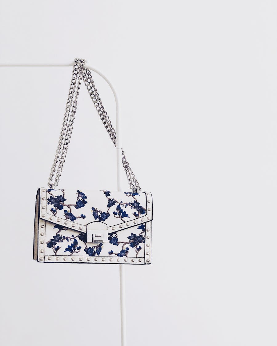 Nude Timeless Chiffon Top Handle Bag